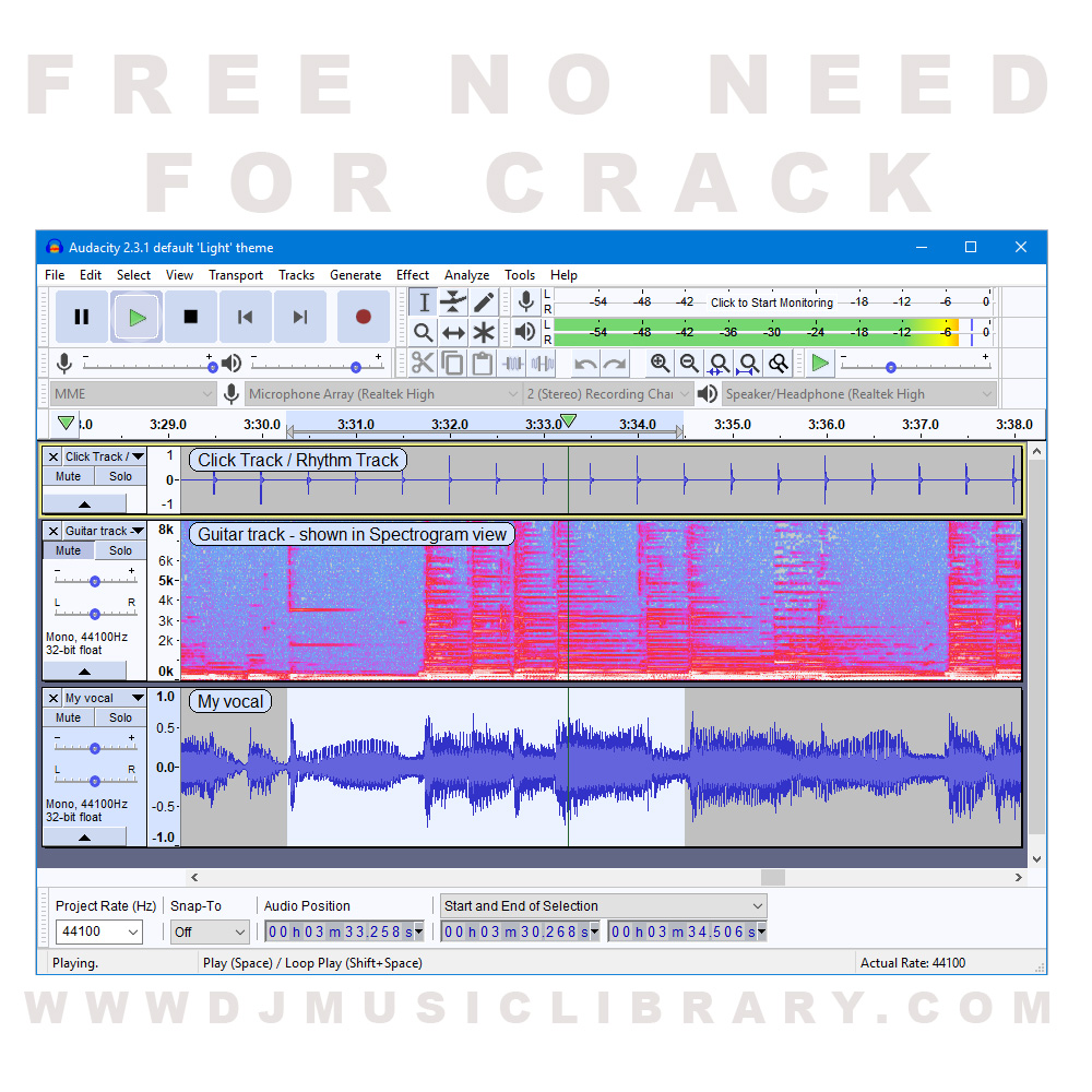Download Audacity Pro Free – Audio Editing for DJs & Creators