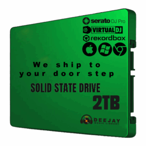 🎧 2TB DJ Music library Ready Hard Drive – We ship Instantly