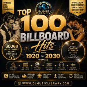 Top 100 Billboard Hits - evergreen Hits Music Collection [1920-2030] DJ Instant Download