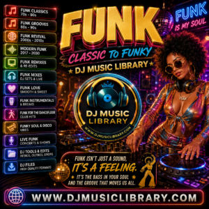 FUNK DJ music Crates – Classic to Funky