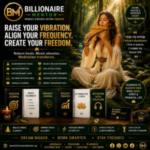Raise Your Vibration Bundle: Guided Meditation, Affirmations, Journals (Digital Download)
