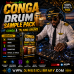 Download Afro Talking Drum & Amapiano Drum Loops  djmusiclibrary.com