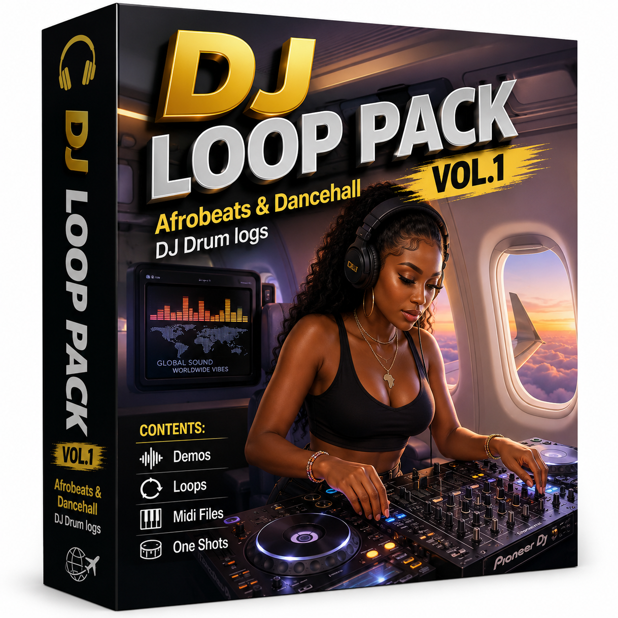 DJ Loop Pack Designed for Deejays, Music Producers, Beat Makers, and Remix Artist