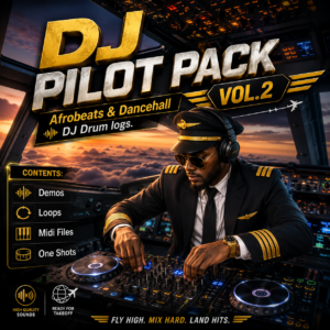 DJ Pilot Pack Designed for Deejays, Music Producers -Instant downlad