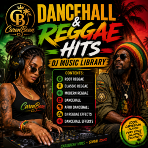 Dancehall Reggae Hits DJ Music Library – Root, Classic, Modern (Digital Download)