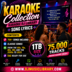🎤 Karaoke Collection Hard Drive – 1TB and Digital Download | 75,000+ Karaoke Songs | 60s, 70s, 80s, 90s, 2000–2025